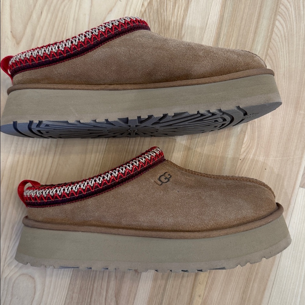 UGG Tasman Platform Slipper Chestnut 9